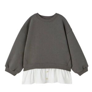 Combination sweatshirt